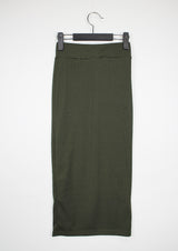 リベッドロングスカート/Ribbed Long Skirt (3color)