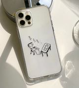 イッツアメスキャッツフォーンケース / It's a mess A cat's phone case