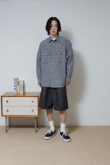 デュラブルバミューダパンツ/Durable Bermuda Pants (Indigo)