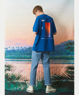COLOR GRADIENT T-SHIRT (BLUE) (6586504413302)