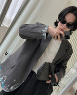 ペインティングブレザー (2 color)