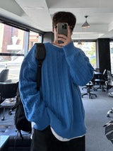 never loosefit round knit