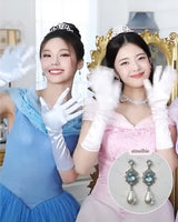 Aqua Jewel Princess Earring - Simple Version (ITZY Yeji Earring)