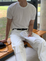 デイパーフェクトマッスルフィットアイスバンドショートスリーブTシャツ / Day Perfect Muscle Fit Ice Bundo Short-Sleeved T-Shirt (9 colors)