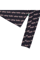 Flower Pattern Turtleneck_Black (6684832039030)