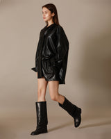 Leg warmer long Boots black