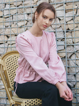 DIANA STRING BLOUSE_4COLOR (6638372192374)
