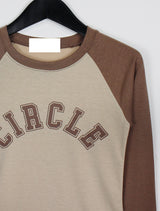 サークルカラーTシャツ / Circle color T-shirt (4color)