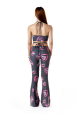 リキッドハートブーツカットパンツ / LIQUIDY HEART BOOTSCUT PANTS