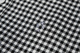 ギンガムチェックシャツS101/Gingham Check shirt S101 Black