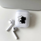 ブラック - ペック サムキャット カップル AirPods Case_マット