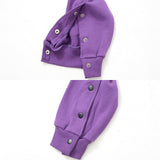 ボタンスリーブフーディー/ BUTTON SLEEVE HOODIE (4578389819510)