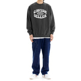 KERNEL COLLEGE PIGMENT SWEATSHIRT CHARCOAL(CV2BSMM461A) (6540658901110)