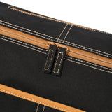 POCKET VINTAGE STITCH POINT DUFFLE BAG [BLACK]