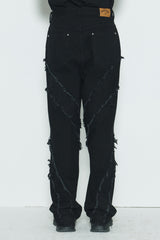 Comma Denim Pants Black