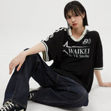 スターロゴ カラー ジャージ 半袖Tシャツ