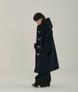 ダッフルコート/unisex duffle coat navy