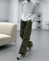 ルーニースパンデックスタートルネックTシャツ / YM Rooney Spandex Turtleneck T-Shirt (3 colors)