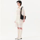 シェルクロスボディバッグ (BLACK)