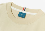 シグネイチャーバックレタリングフレンチショートスリーブTシャツT65/Signature Back Lettering French Short Sleeve T65 Beige