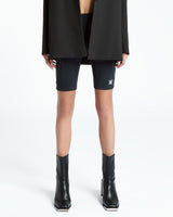 プリヴェロゴバイカーショーツ / DVRK PRIVÉ LOGO BIKER SHORTS - BLACK