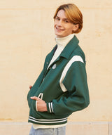 バーシティスタジャン/RCH varsity stadium Jacket green