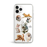 ジェリーフォンケース マルチーズクルー / Jelly phone case maltese crew