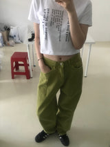 ハリボーコットンパンツ