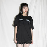エンジェルズウィスパーTシャツ - ブラック