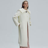 Sailor Long Coat - Ivory (6674917851254)
