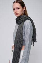LIAN scarf_darkgrey