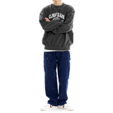 KERNEL COLLEGE PIGMENT SWEATSHIRT CHARCOAL(CV2BSMM461A) (6540658901110)