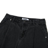ユニーデイリーピンタックデニムパンツ