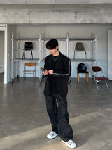 A Nock Deco Denim Pants (2color)
