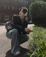 ルシッドクロップラップブレザー / [自主製作] Lucid crop wrap blazer (2 color)