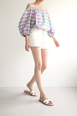 ミルクショートデニム / MILK SHORT DENIM / SHORT PANTS