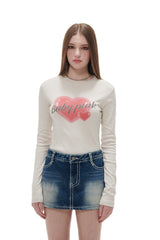 ベイビーピンクTシャツ/BABYPINK T-SHIRT