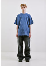 サークル ピグメント Tシャツ / CHARMS CIRCLE PIGMENT T-SHIRT BL