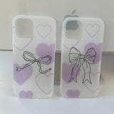 Purple Big Ribbon - Love Ribbon Phone Case_matt