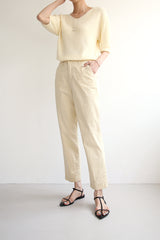 モニカジーンズ / MONIKA JEANS / SPAN BAGGY PANTS