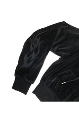 ベルベットフレームフーディージップアップ  / Velvet Flame Hoodie Zip-up (4168719106166)