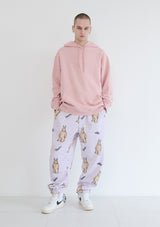 ロイヤルフリースビッグベアラビットジョガーパンツ / BSR2223FWPT070 ROYAL FLEECE JOGGER PANTS BIG BEAR RABBIT PURPLE