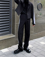 MOラオンペインティングストレートスラックス / MO Raon Painting Straight Slacks (Set - Up)