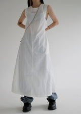 ナイロンバックポイントワンピース / Nylon Back Point One Piece (3color)
