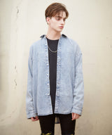 ドッキングデニムシャツ / DOCKING DENIM SH (4578044641398)