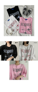サマーラブショートスリーブTシャツ / Summer Love Short-Sleeved T-Shirt