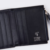 クロコダイルエンボジッパーウォレット/CROCODILE EMBO ZIPPER WALLET-NAVY
