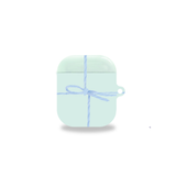 エアポッズ・バッズケース _ ミントプレゼント / Airpods • Buds case _ mint present
