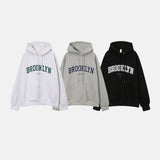 オーバーサイズブルックリンフーディ / Oversized-fit Brooklyn Hoodie (3 colors)