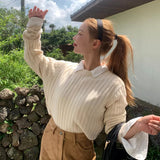 バーティカルラインニット
